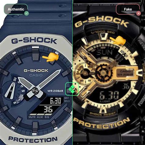 fake gshock watch|authentic g shock.